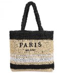 Torebka boho PARIS MILANO w paski (Beżowy) Torebka boho PARIS MILANO w paski (Beżowy)