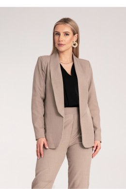 Żakiet Model M1175 Dark Beige - Figl - S/M