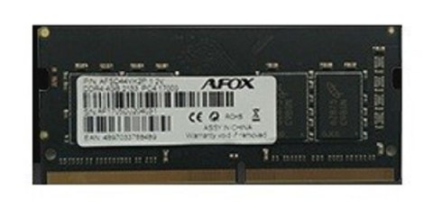 Pamięć AFOX (DIMM/DDR4/16 GB/2400MHz/SINGLE) Pamięć AFOX (DIMM/DDR4/16 GB/2400MHz/SINGLE)