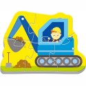 Puzzle Baby pojazdy na budowie Trefl 36072 Puzzle Baby pojazdy na budowie Trefl 36072