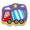 Puzzle Baby pojazdy na budowie Trefl 36072 Puzzle Baby pojazdy na budowie Trefl 36072