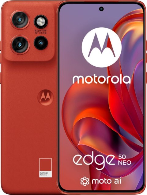 Smartphone MOTOROLA Edge 50 Neo 5G 8/256 GB Czerwony 256 GB Czerwony PB310045RO Smartphone MOTOROLA Edge 50 Neo 5G 8/256 GB Czerwony 256 GB Czerwony PB310045RO