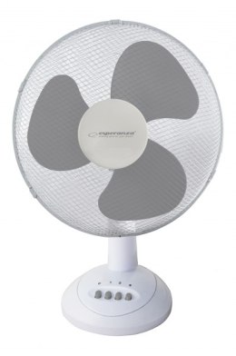Wentylator biurkowy ESPERANZA 35cm EHF003WE Biało-szary