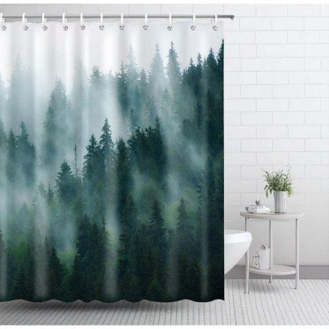Duschvorhang, 3D gedruckt, wasserdicht 200x180 cm ZPR21 Duschvorhang, 3D gedruckt, wasserdicht 200x180 cm ZPR21