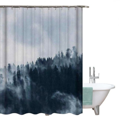 Duschvorhang, 3D gedruckt, wasserdicht 200x180 cm ZPR22 Duschvorhang, 3D gedruckt, wasserdicht 200x180 cm ZPR22