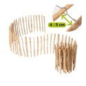 Gartenzaun LESSEE, Schiefereinfassung Länge 5m, Höhe 120cm OA04WZ3