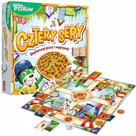 Gra planszowa Cztery Sery Trefl 02282 Gra planszowa Cztery Sery Trefl 02282