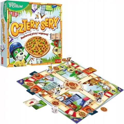 Gra planszowa Cztery Sery Trefl 02282 Gra planszowa Cztery Sery Trefl 02282