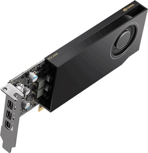 Karta graficzna PNY Quadro RTX A400 4GB GDDR6 (VCNRTXA400-PB) Karta graficzna PNY Quadro RTX A400 4GB GDDR6 (VCNRTXA400-PB)