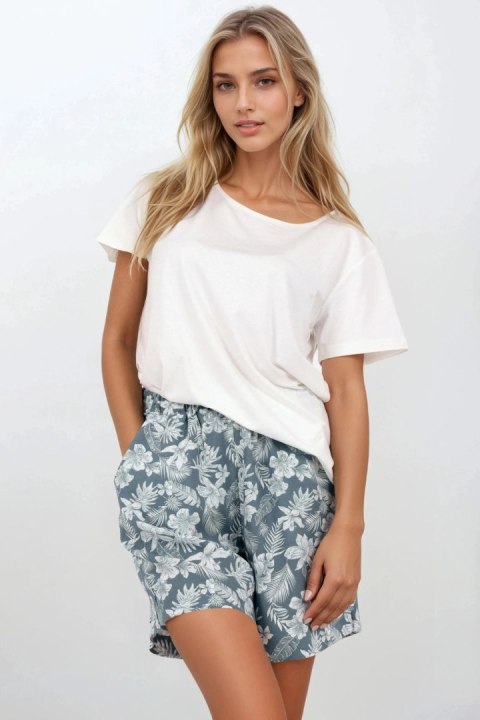 Piżama Damska Model Calm Summer Green - Momenti Per Me - XXL