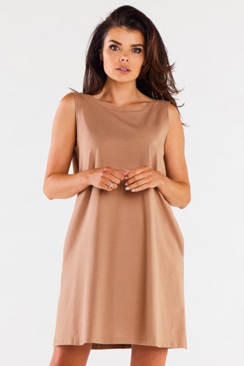 Sukienka Model M296 Beige - Infinite You - L/XL Sukienka Model M296 Beige - Infinite You - L/XL
