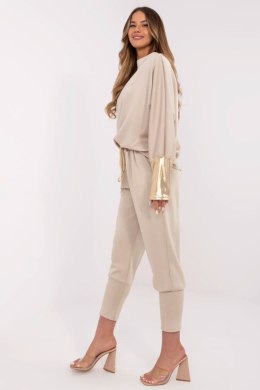 Spodnie Komplet Model DHJ-KMPL-9311.97 Beige - Italy Moda - uniwersalny