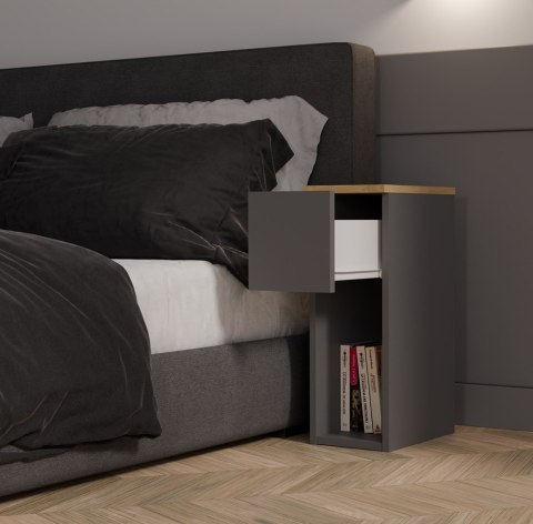 Szafka nocna GALAX 20/1S ANTRACYT ARTISAN Szafka nocna GALAX 20/1S ANTRACYT ARTISAN