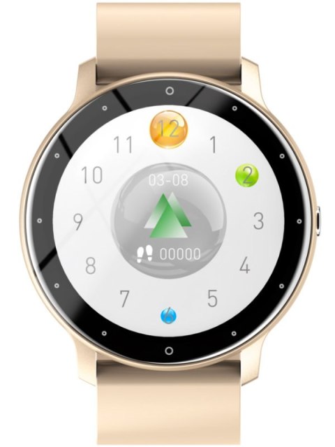 SMARTWATCH DAMSKI Rubicon RNCF01 - WŁASNE TARCZE, PULSOMETR (sr047b) SMARTWATCH DAMSKI Rubicon RNCF01 - WŁASNE TARCZE, PULSOMETR (sr047b)