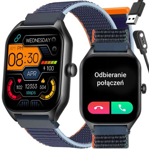 SMARTWATCH UNISEX Rubicon RNCF03 - ROZMOWY BLUETOOTH, ALWAYS ON DISPLAY (sr049a) SMARTWATCH UNISEX Rubicon RNCF03 - ROZMOWY BLUETOOTH, ALWAYS ON DISPLAY (sr049a)
