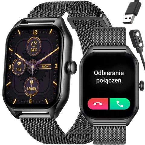 SMARTWATCH UNISEX Rubicon RNCF03 - ROZMOWY BLUETOOTH, ALWAYS ON DISPLAY (sr049g) SMARTWATCH UNISEX Rubicon RNCF03 - ROZMOWY BLUETOOTH, ALWAYS ON DISPLAY (sr049g)