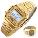 ZEGAREK UNISEX CASIO A168WG-9W (zd088b) - KLASYKA + BOX ZEGAREK UNISEX CASIO A168WG-9W (zd088b) - KLASYKA + BOX