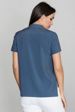 Bluzka Model M548 Navy - Figl - s