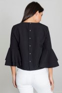 Bluzka Model M565 Black - Figl - L Bluzka Model M565 Black - Figl - L