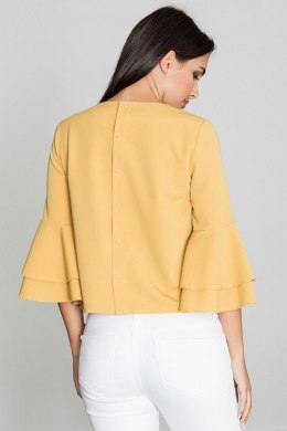 Bluzka Model M565 Yellow - Figl - L