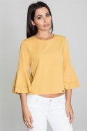 Bluzka Model M565 Yellow - Figl - s Bluzka Model M565 Yellow - Figl - s