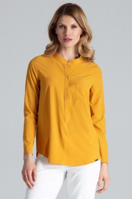 Bluzka Model M663 Musztarda - Figl - XL