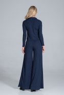 Bluzka Model M823 Navy - Figl - XL Bluzka Model M823 Navy - Figl - XL