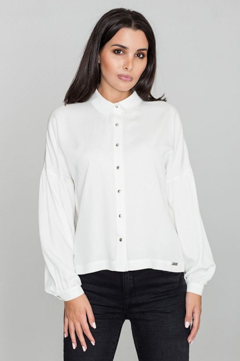 Koszula Damska Model M582 Ecru - Figl - L/XL