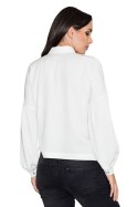 Koszula Damska Model M582 Ecru - Figl - L/XL
