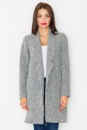 Płaszcz Damski Model M527 Grey - Figl - M Płaszcz Damski Model M527 Grey - Figl - M