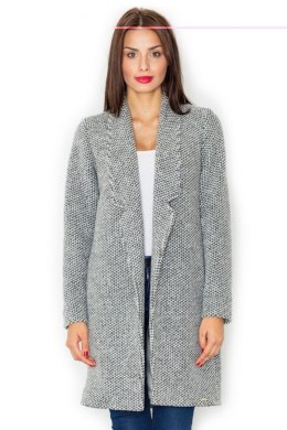 Płaszcz Damski Model M527 Grey - Figl - M