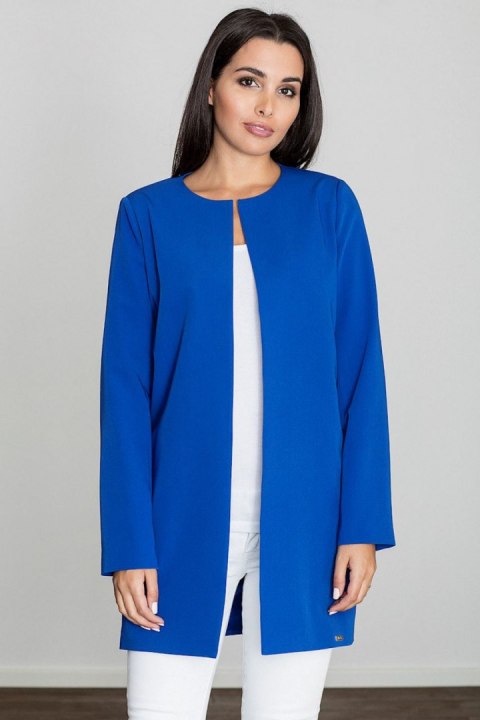 Płaszcz Damski Model M551 Blue - Figl - XL Płaszcz Damski Model M551 Blue - Figl - XL