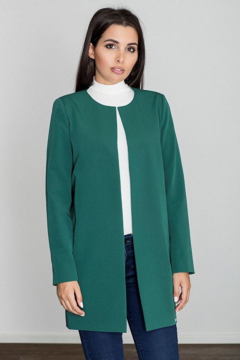 Płaszcz Damski Model M551 Green - Figl - L Płaszcz Damski Model M551 Green - Figl - L