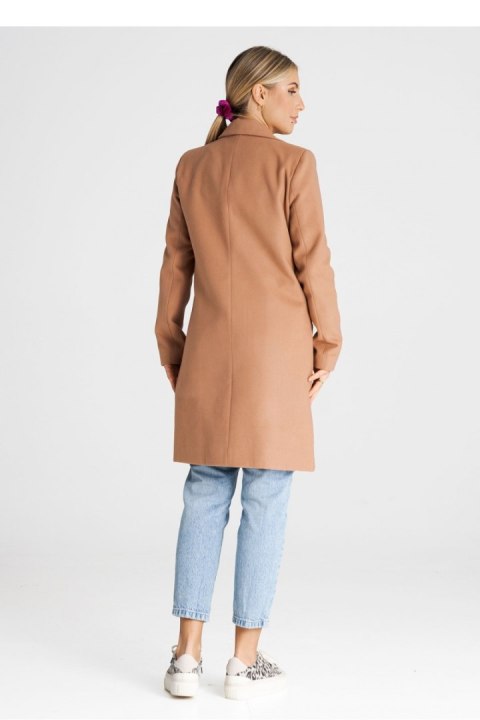 Płaszcz Damski Model M989 Beige - Figl - L Płaszcz Damski Model M989 Beige - Figl - L