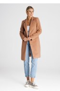 Płaszcz Damski Model M989 Beige - Figl - L Płaszcz Damski Model M989 Beige - Figl - L