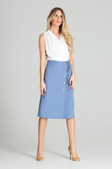 Spódnica Model M697 Blue - Figl - M Spódnica Model M697 Blue - Figl - M