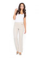 Spodnie Damskie Model M420 Beige - Figl - M Spodnie Damskie Model M420 Beige - Figl - M