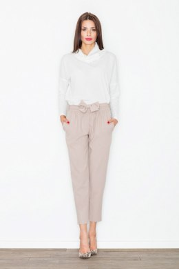 Spodnie Damskie Model M523 Beige - Figl - XL