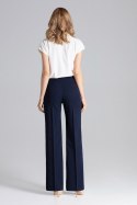 Spodnie Damskie Model M657 Navy - Figl - L Spodnie Damskie Model M657 Navy - Figl - L