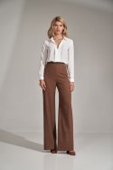 Spodnie Damskie Model M721 Brown - Figl - XL Spodnie Damskie Model M721 Brown - Figl - XL