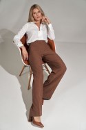 Spodnie Damskie Model M721 Brown - Figl - XL Spodnie Damskie Model M721 Brown - Figl - XL