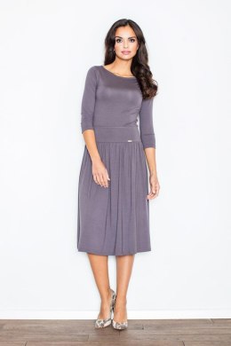 Sukienka Komplet Model 322 Grey - Figl - M