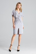 Sukienka Model M687 Grey - Figl - M Sukienka Model M687 Grey - Figl - M