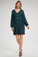 Sukienka Model M811 Green - Figl - S/M Sukienka Model M811 Green - Figl - S/M