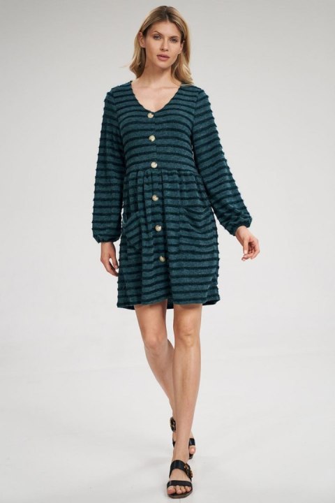 Sukienka Model M811 Green - Figl - S/M Sukienka Model M811 Green - Figl - S/M