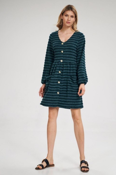 Sukienka Model M811 Green - Figl - S/M Sukienka Model M811 Green - Figl - S/M