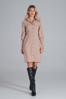 Sukienka Model M849 Beige - Figl - L