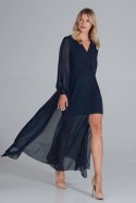 Sukienka Model M850 Navy - Figl - S Sukienka Model M850 Navy - Figl - S