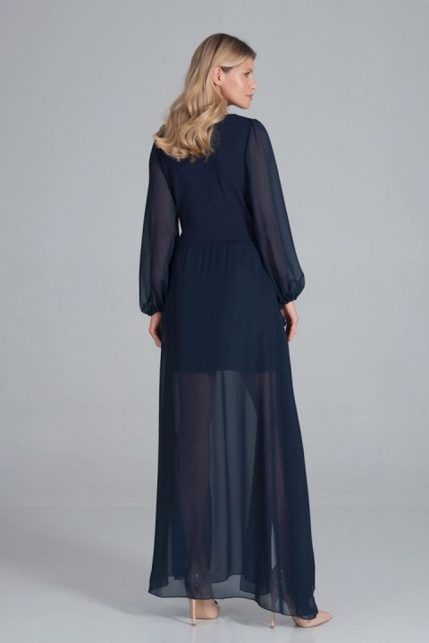 Sukienka Model M850 Navy - Figl - S Sukienka Model M850 Navy - Figl - S