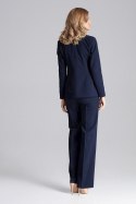Żakiet Model M653 Navy - Figl - XL Żakiet Model M653 Navy - Figl - XL